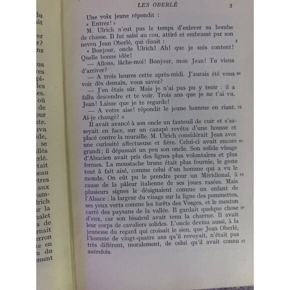 Les Oberlé René Bazin Fourth Printing Hardcover 1930 Doran Collection Literature - Picture 6 of 13